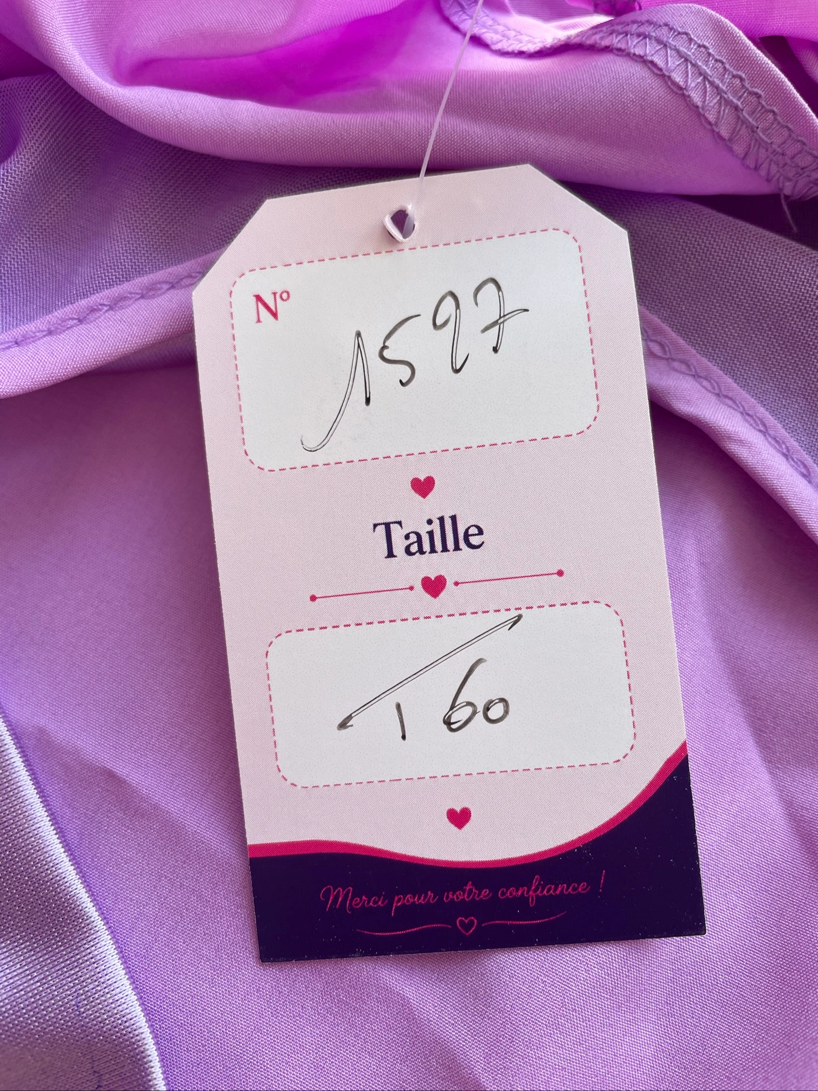 💖 satijnen lila tuniekblouse grote maat 60 vloeiende chic 💖 – photo 6